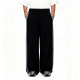 Black & Gray Side-Stripe Track Pants